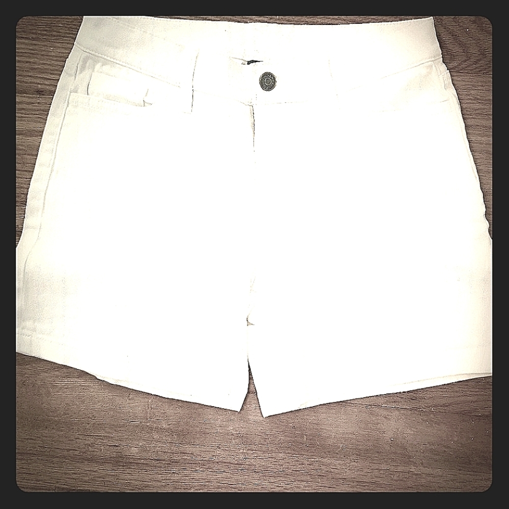 Lauren Ralph Lauren White Jean Short